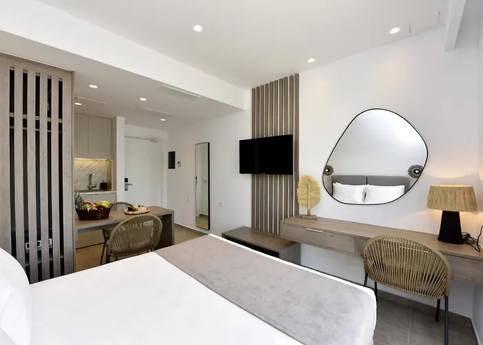 Anais Milos Lägenhetshotell Adamantas (Milos)